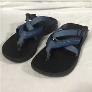 Men’s Chaco Blue Beach Flip Flop Sandals Size 10